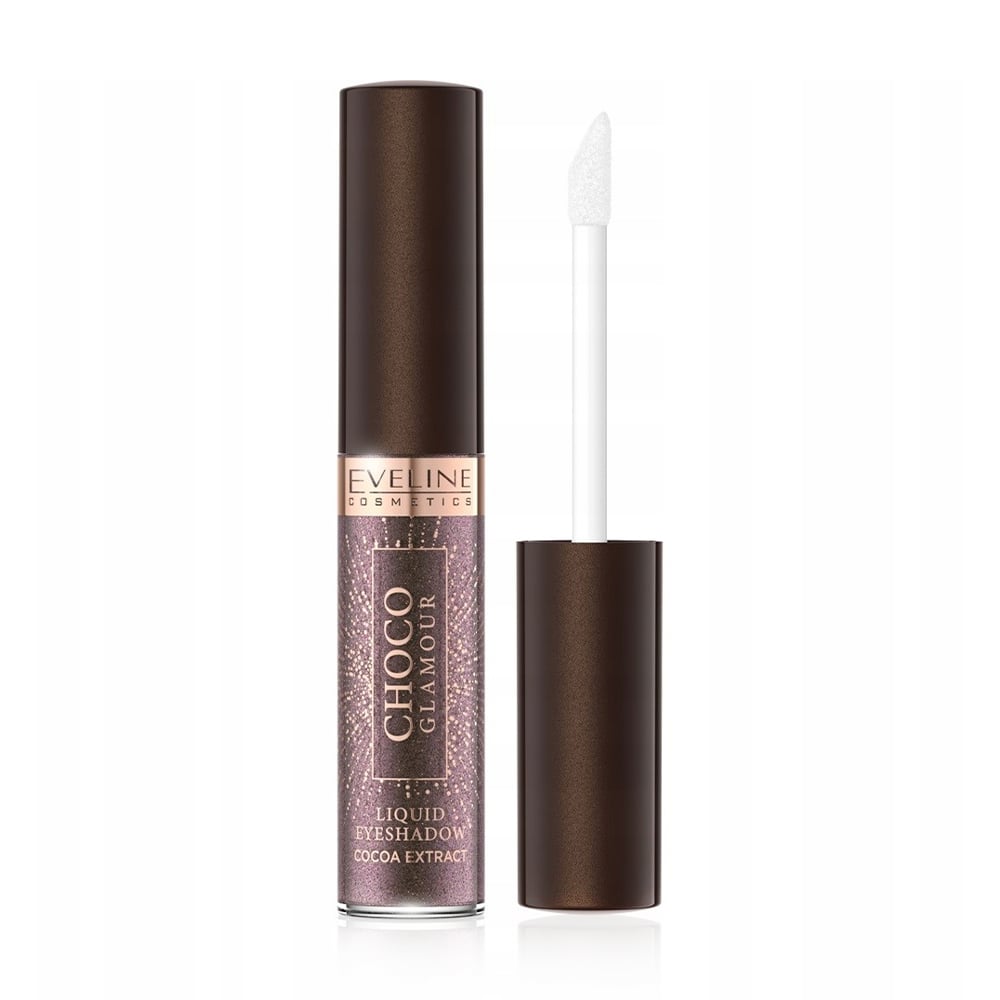 Рідкі тіні для повік Eveline Cosmetics Choco Glamour Liquid Eyeshadow тон 06, 6.5 мл